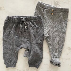 Set of Two Boy’s Knit Pants For Baby / Toddler